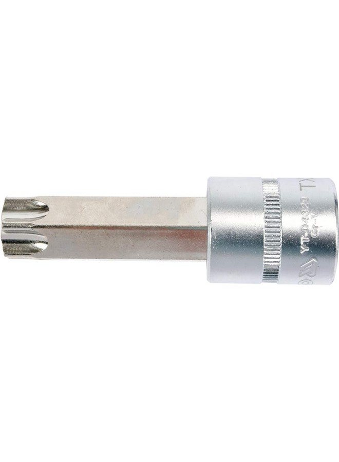Yato YT-04329 Socket Bit of Size T70 & Length 100mm Suitable for 1/2 inch Drive Socket Wrench Set |S2 steel Chromium plated|Socket Tool Box|Used as Home & Mechanical Tools|Industrial Tools Power tool - Image 2